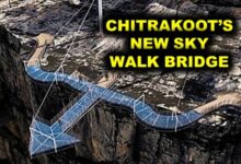 Chitrakoot sky walk bridge