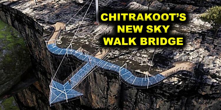 Chitrakoot sky walk bridge
